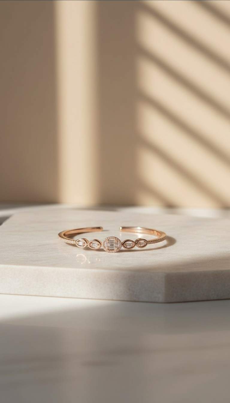Silver Gemini Bracelet (Rosegold)
