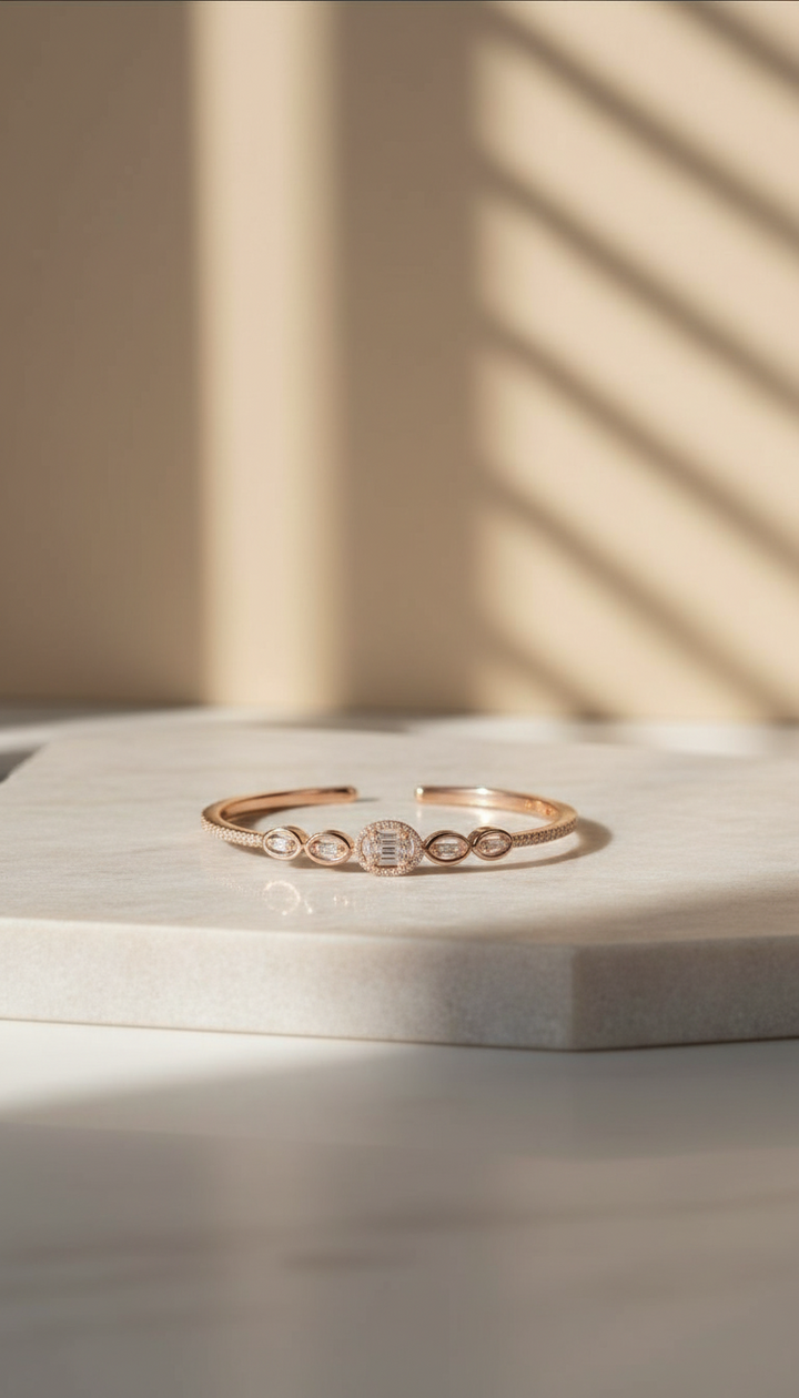 Silver Gemini Bracelet (Rosegold)