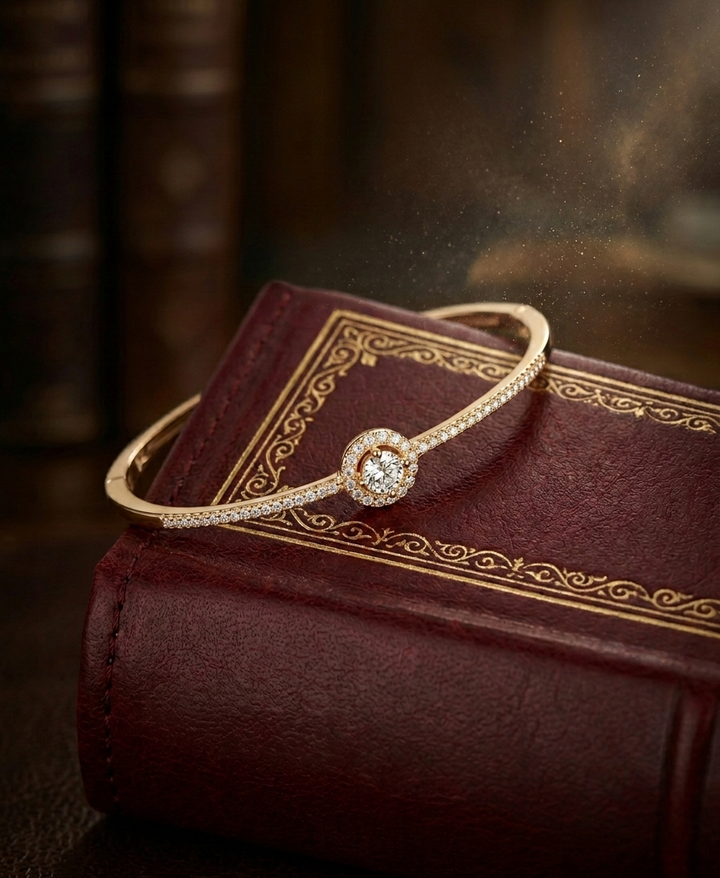 Silver Mannie Bracelet (Rosegold)