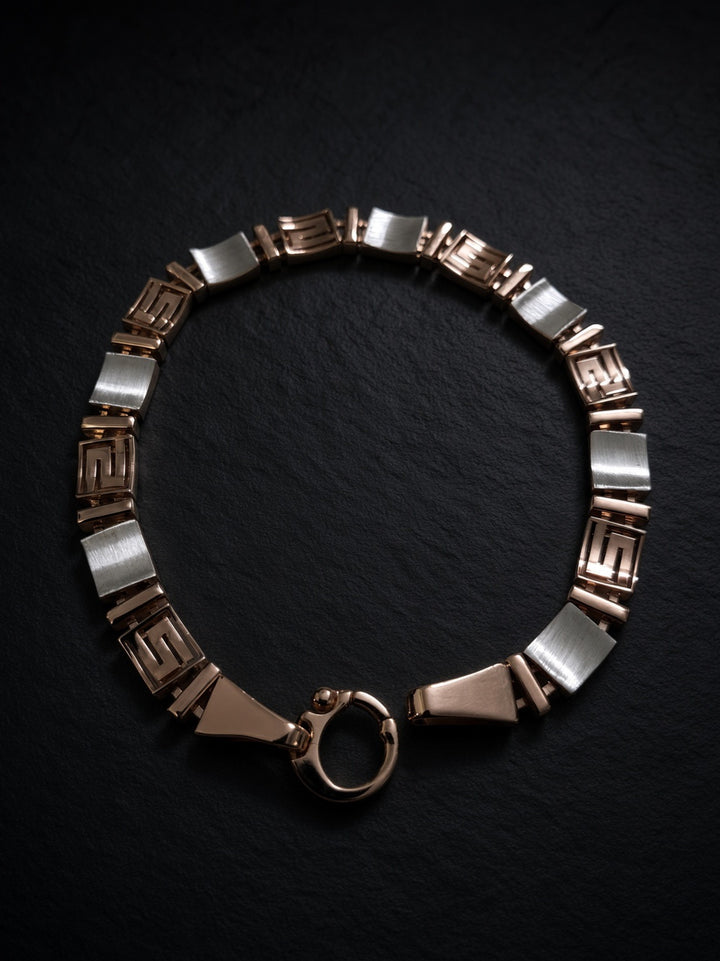Silver 925 Axis Band Bracelet (Men)