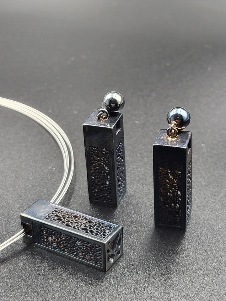 Black Silver B-Minar Set