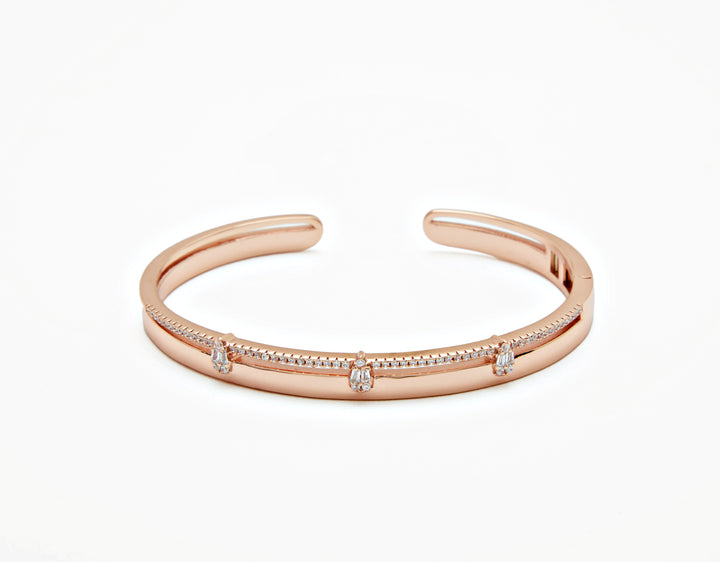 Sterling Silver RYNA Bracelet (Rosegold)