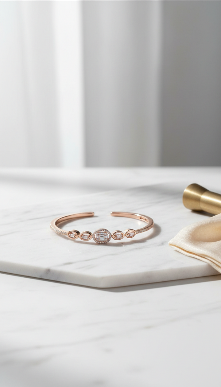 Silver Gemini Bracelet (Rosegold)