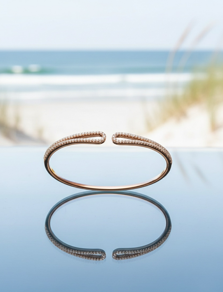 Sterling Silver The Royals Bracelet (Rosegold)