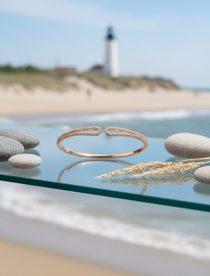 Sterling Silver The Royals Bracelet (Rosegold)