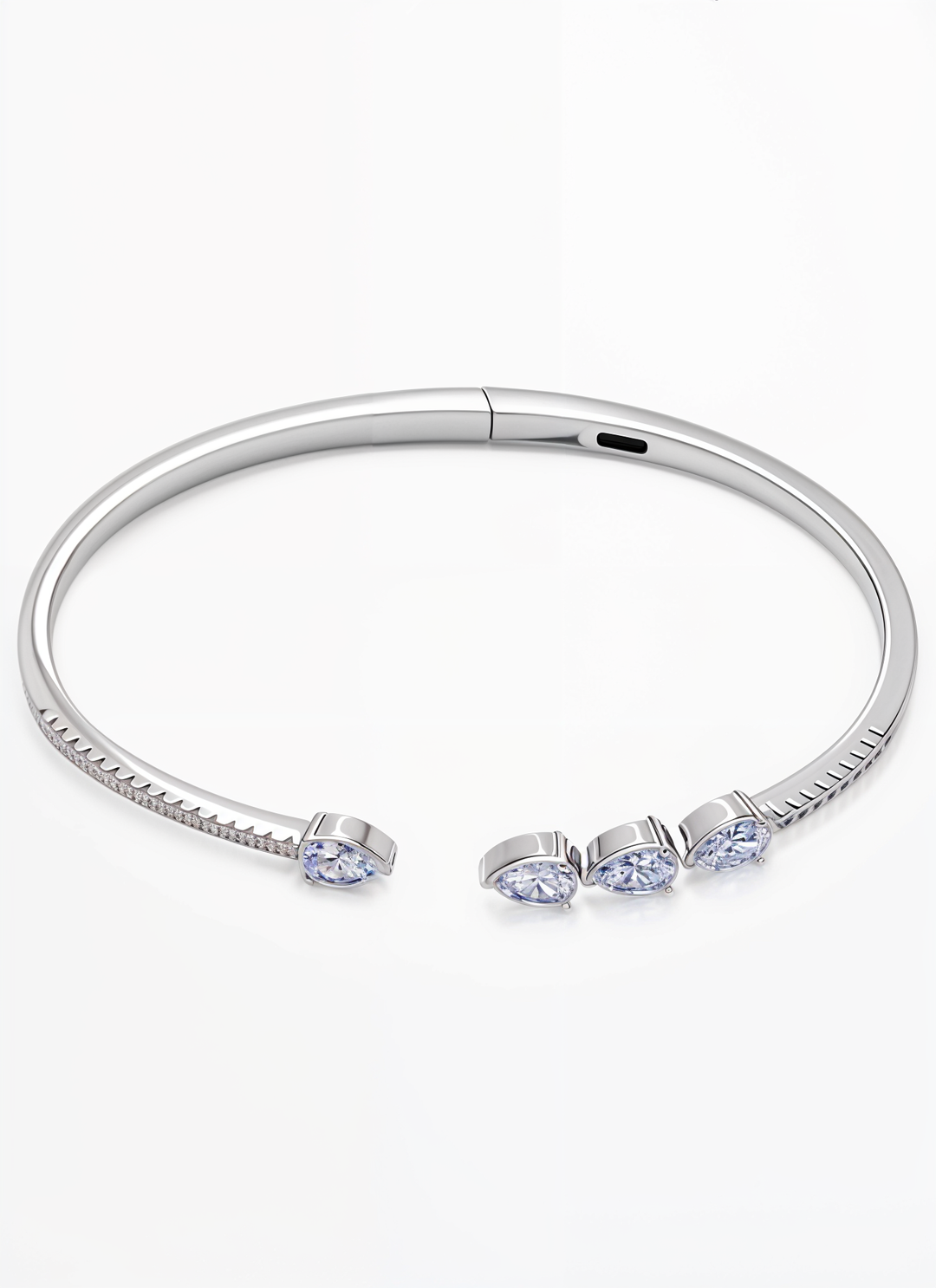 Sterling Silver Dropping Dew Bracelet