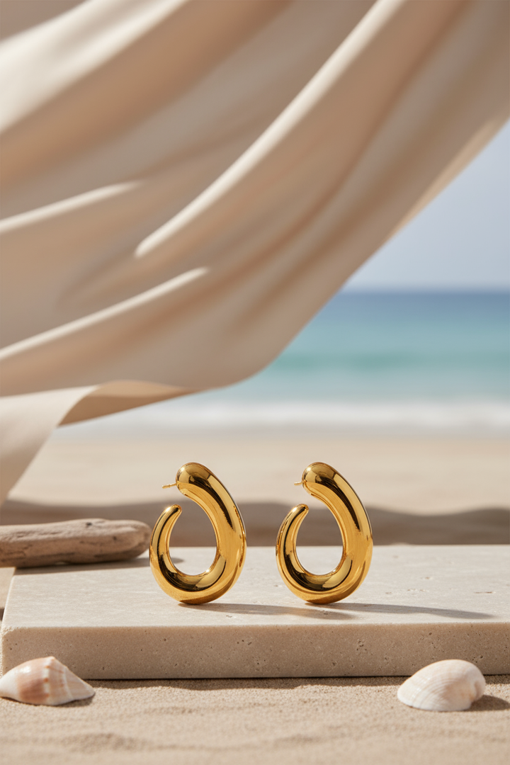 Golden Ivy Earrings