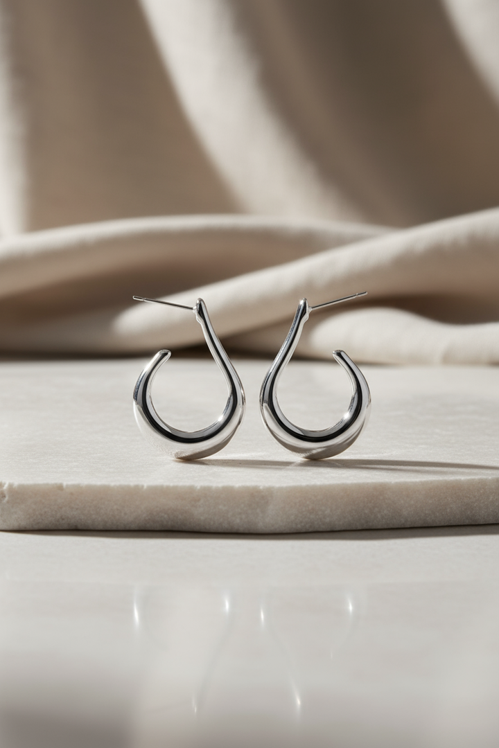 Verity Silver Earrings