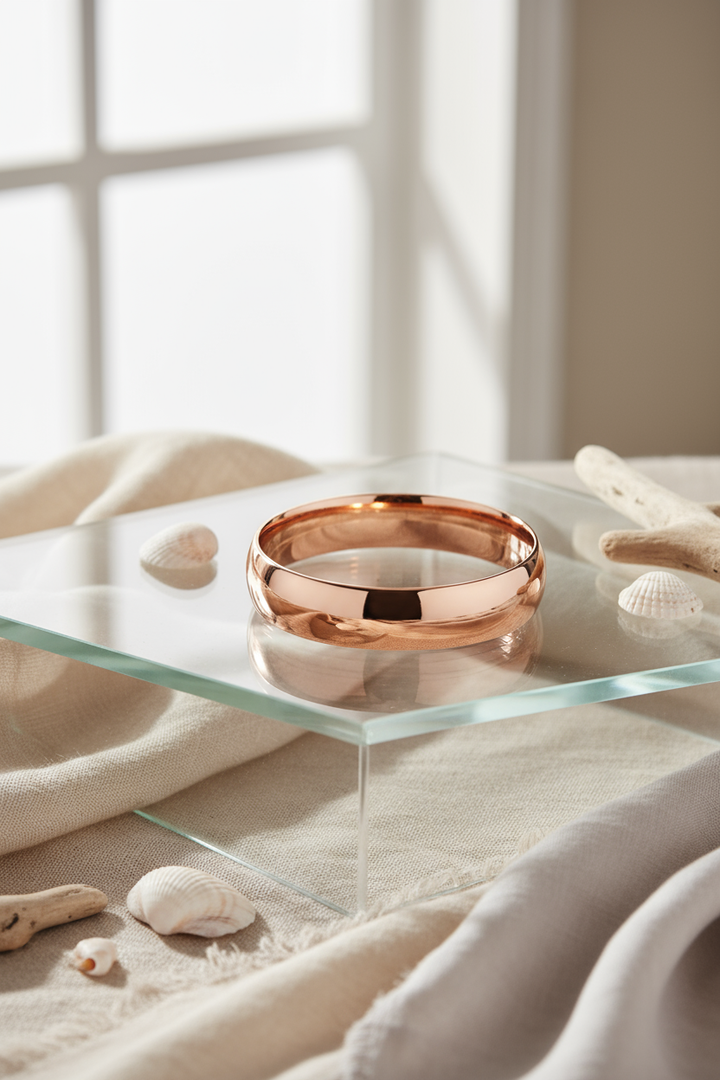 Silver Elegant Ring (Rosegold)