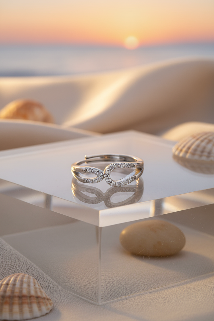 Silver Stone Magncia Ring