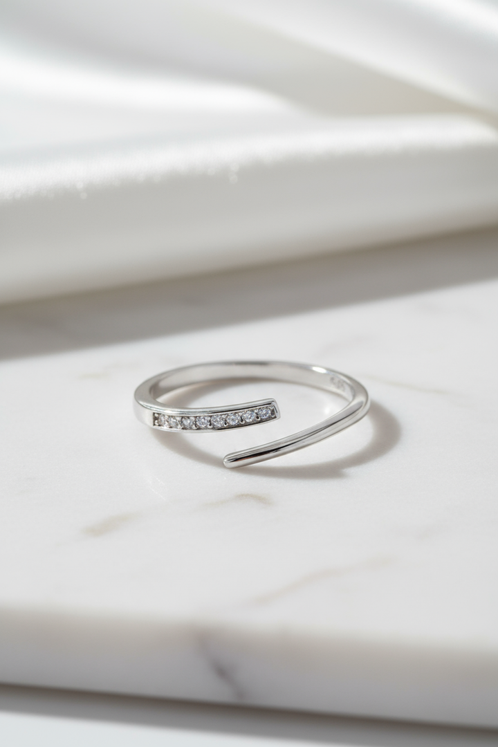 Silver Lunar Ring