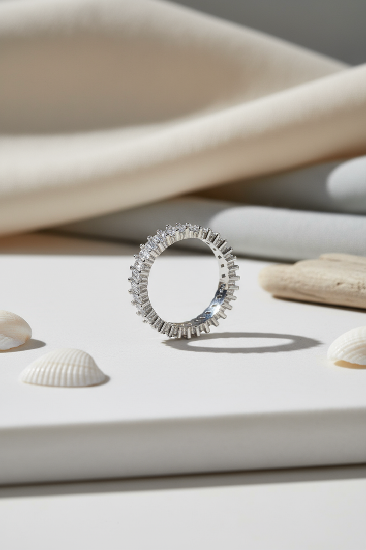 Silver Shimmer Ring