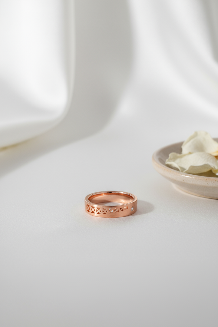Flower of Life Ring (Rosegold)