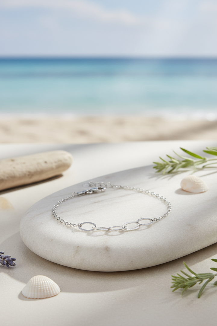 Silver Audie Bracelet