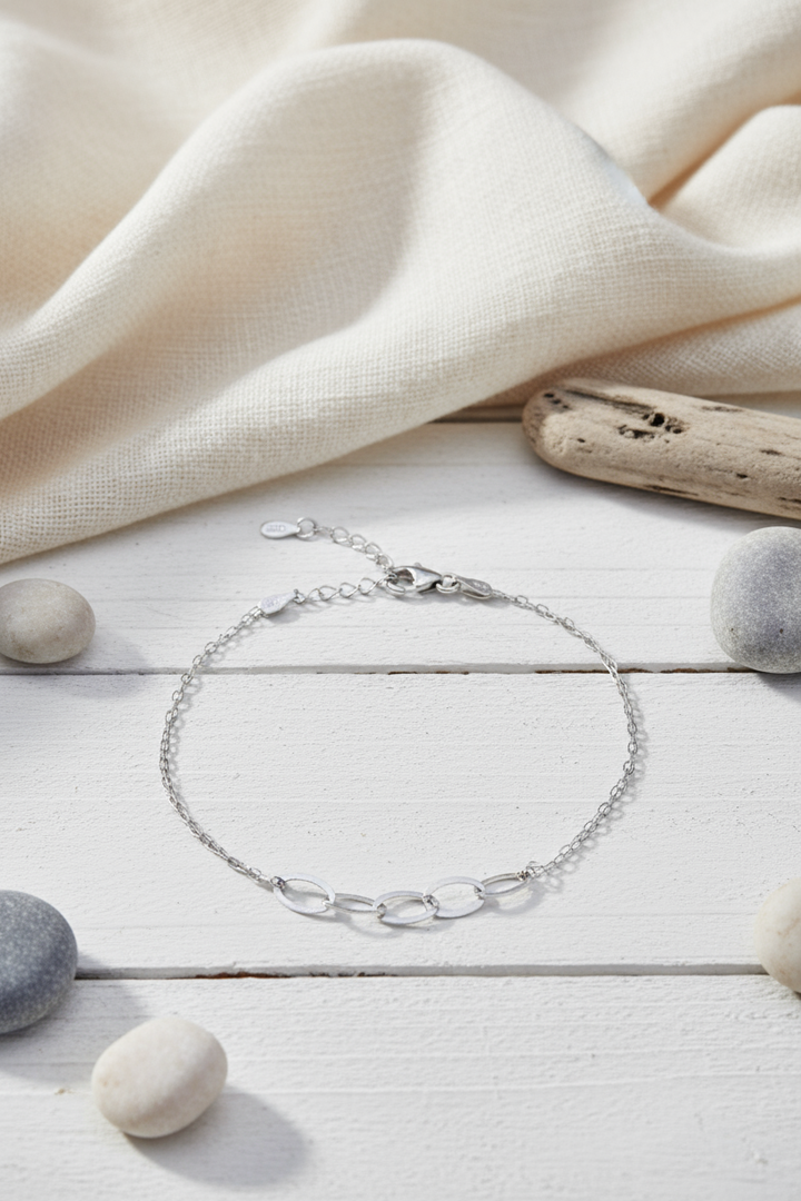 Silver Audie Bracelet