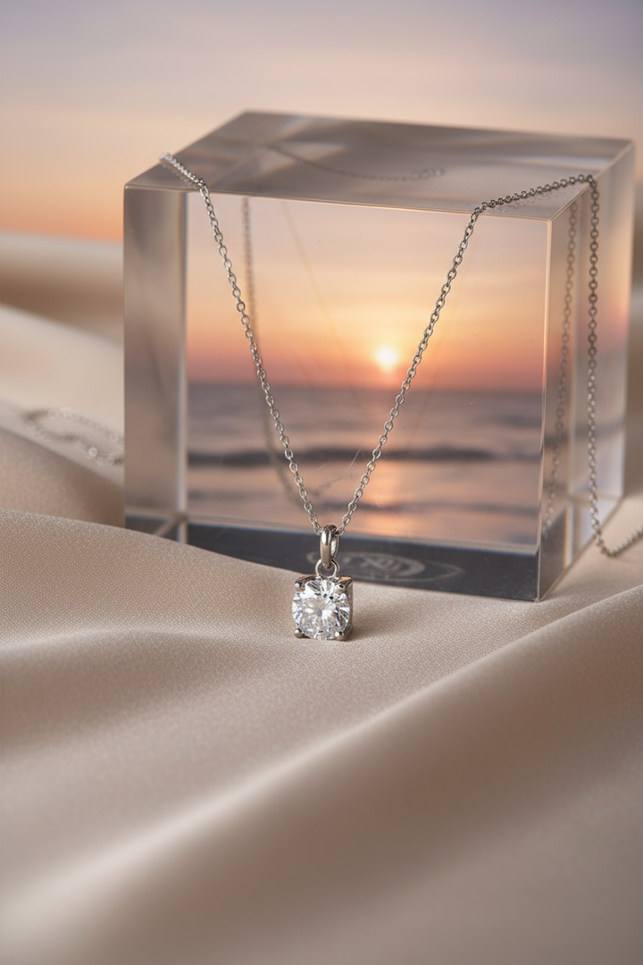 Silver Radiant Pendant