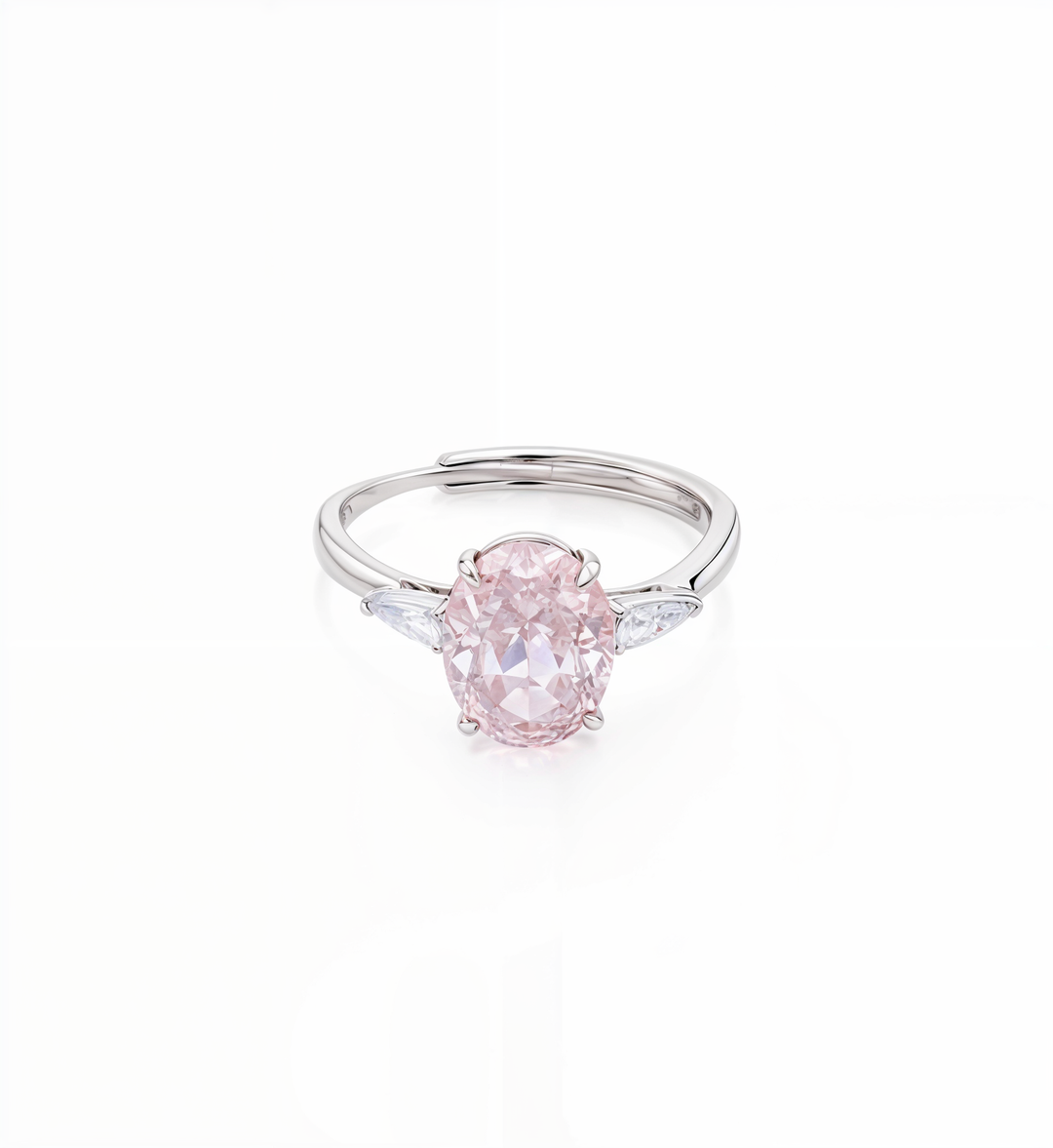 Sterling Silver Pink Diora Ring