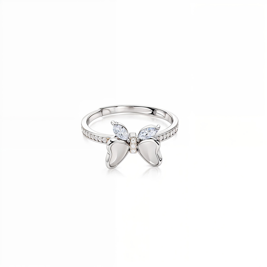 Sterling Silver Butterfly Ring