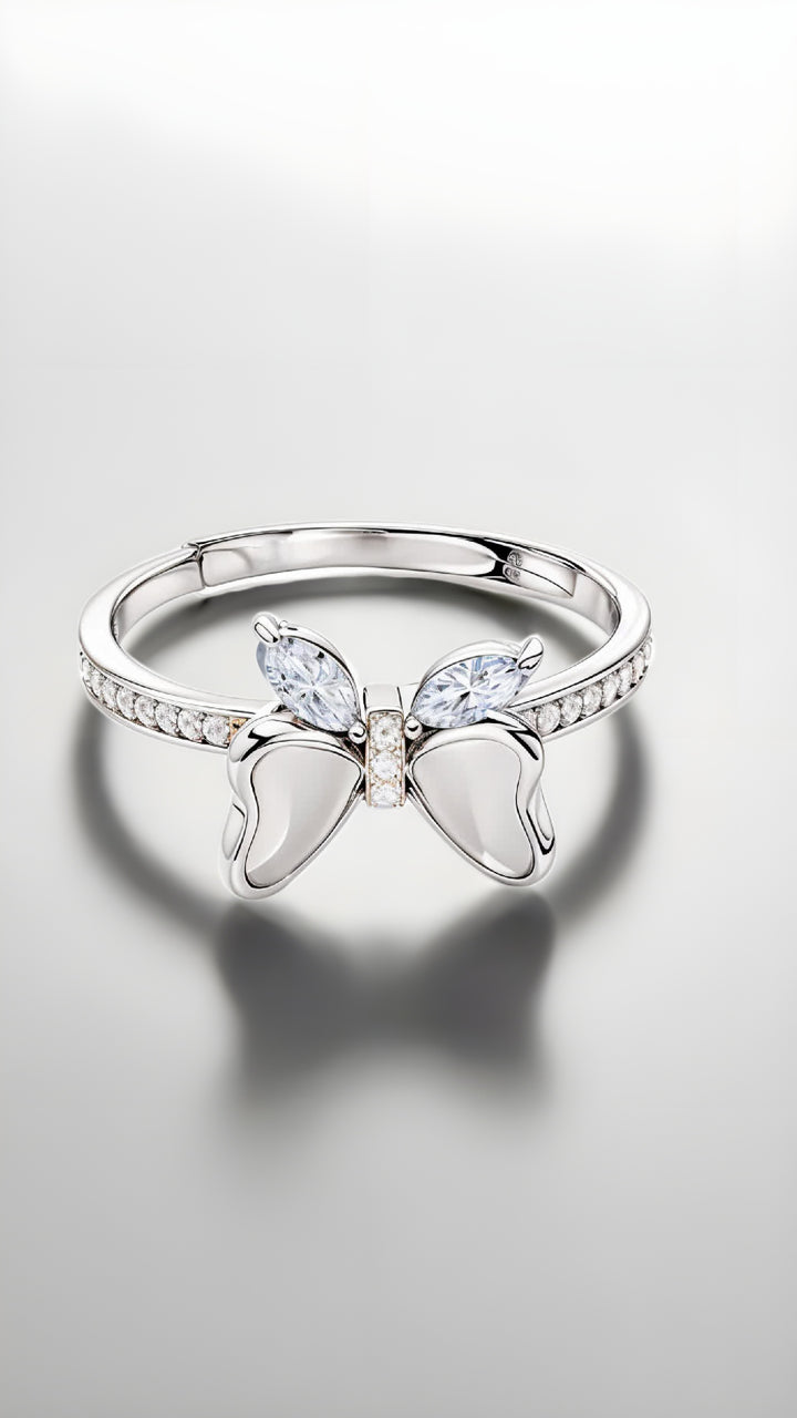 Sterling Silver Butterfly Ring