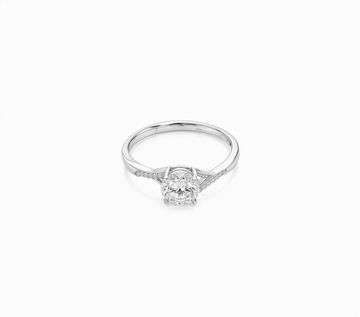 Sterling Silver Shimmer Stone Ring