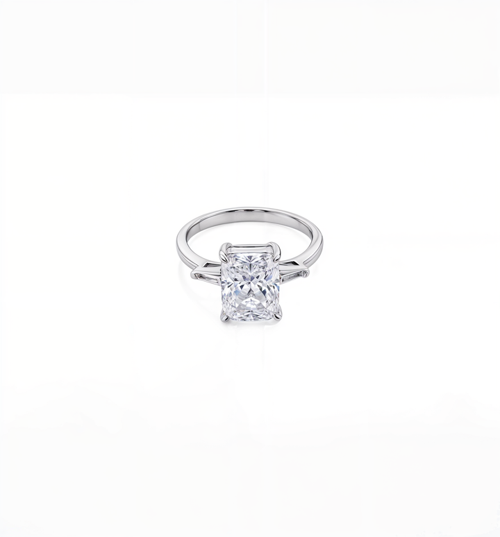 Sterling Silver R Cut Diora Ring