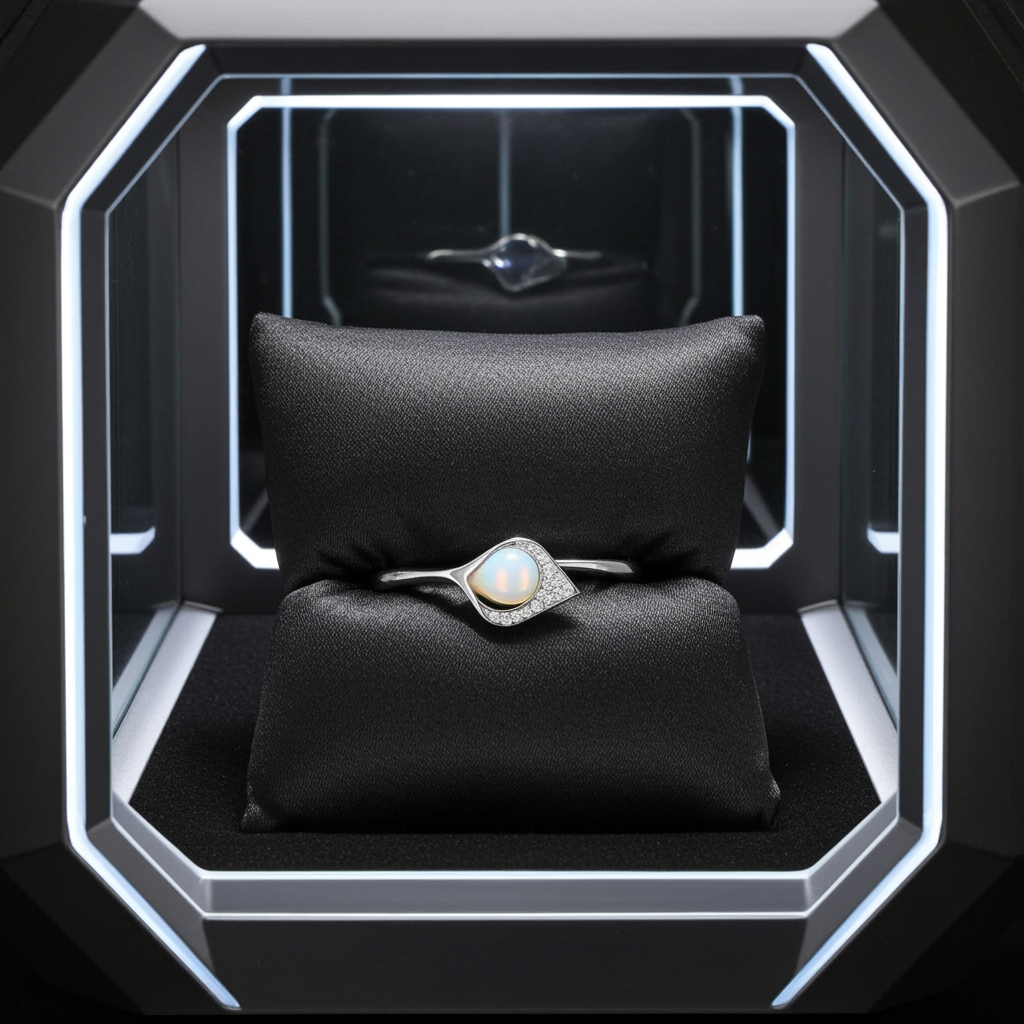 Sterling Silver Petal Ring