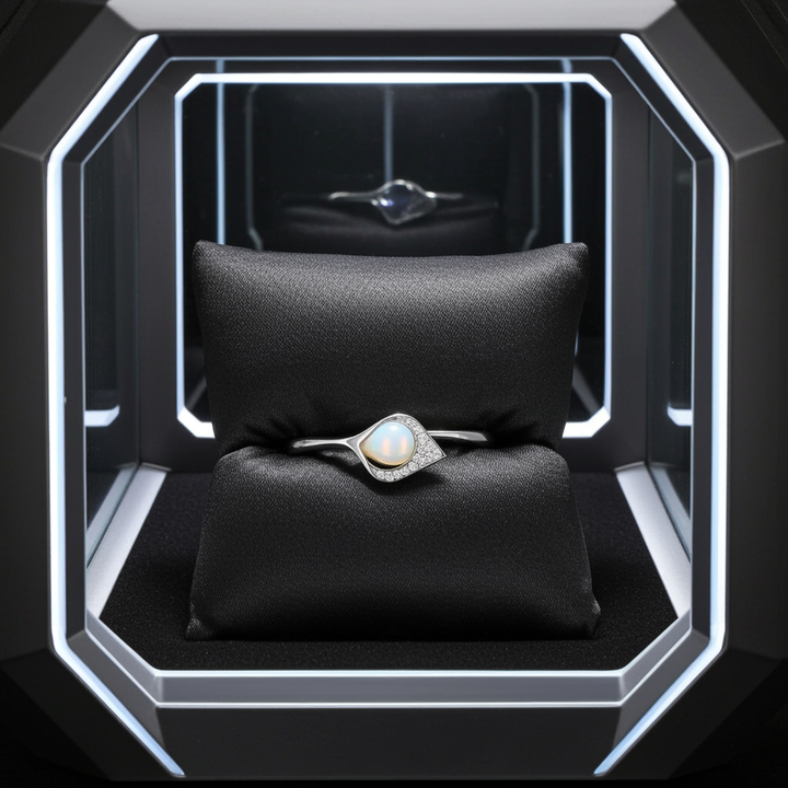 Sterling Silver Petal Ring