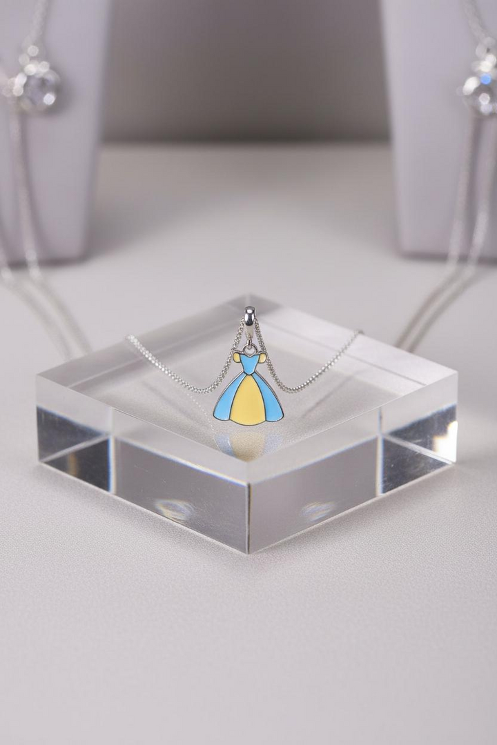 Silver Baby Girl Pendant