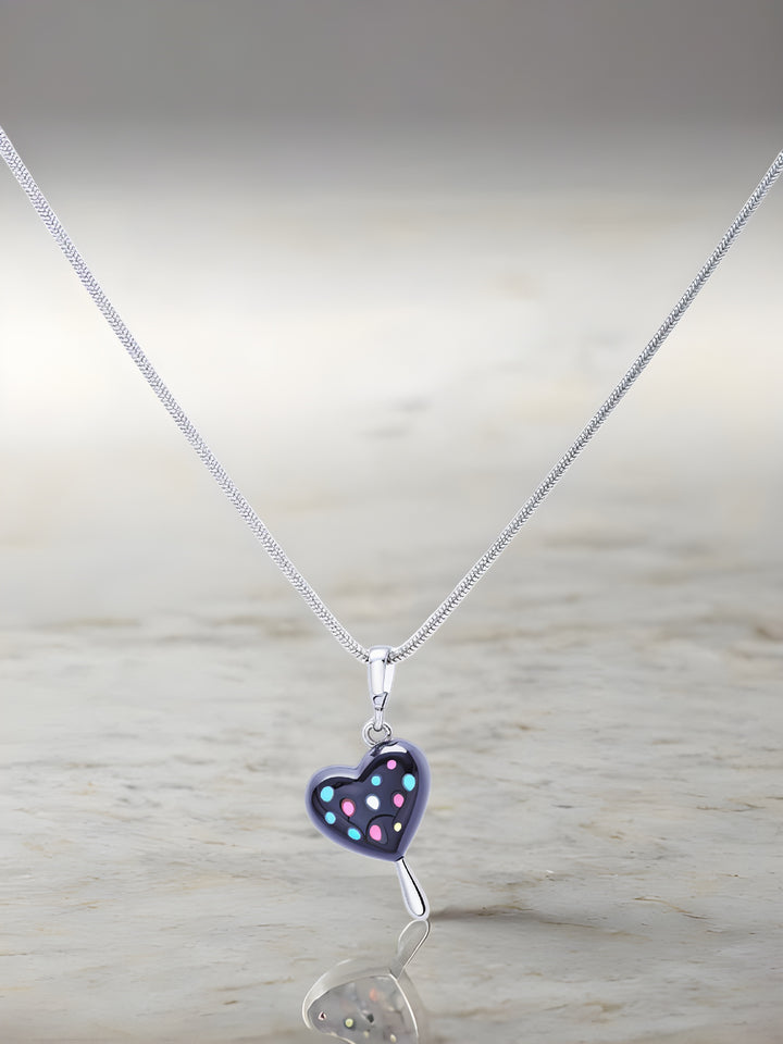 Silver Choco Pendant