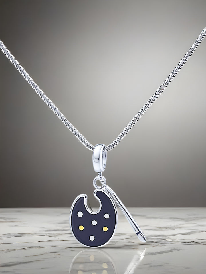 Silver Art Pendant