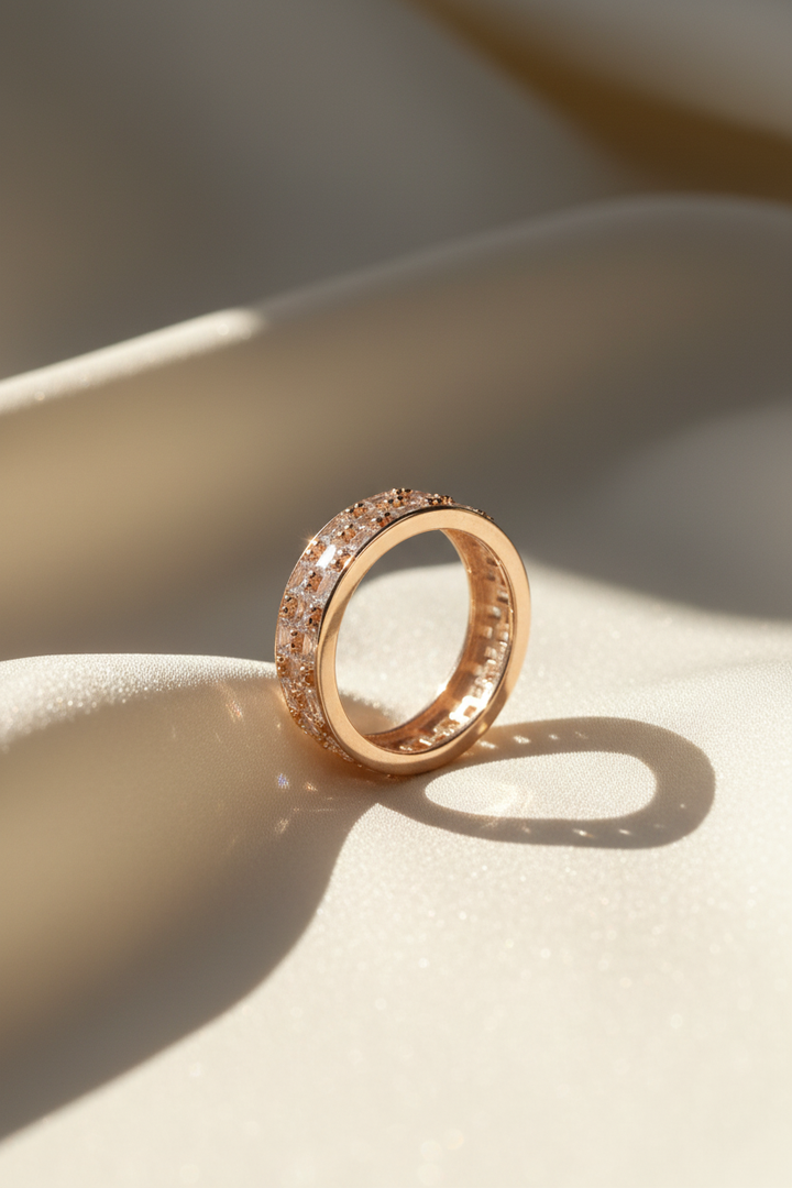 Silver B-Eny Ring (Rosegold)