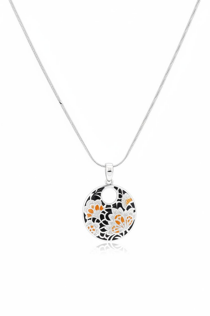 Silver Roma Pendant