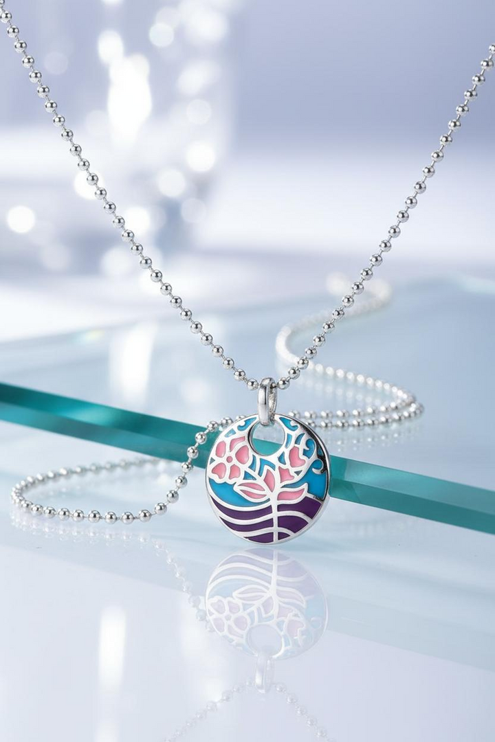 Silver Multi-Round Pendant