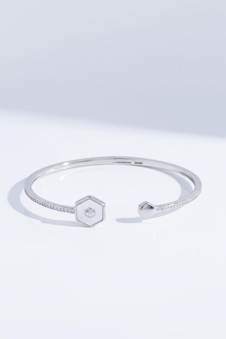 Silver Fyra Bracelet