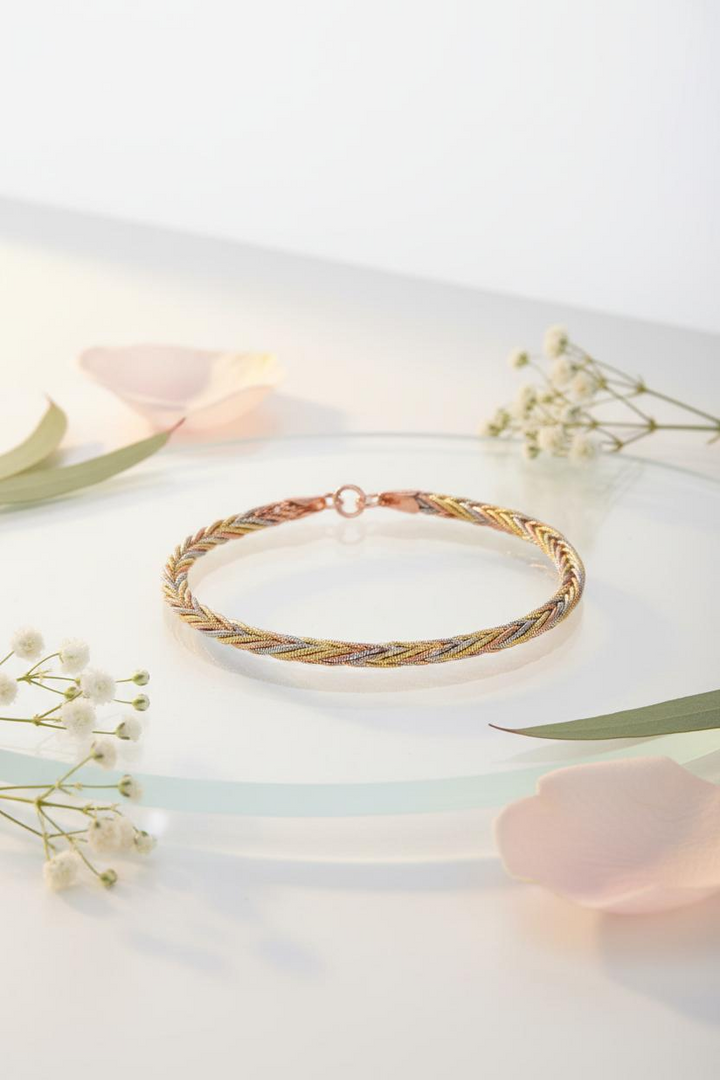 Silver Shiny Cob Bracelet