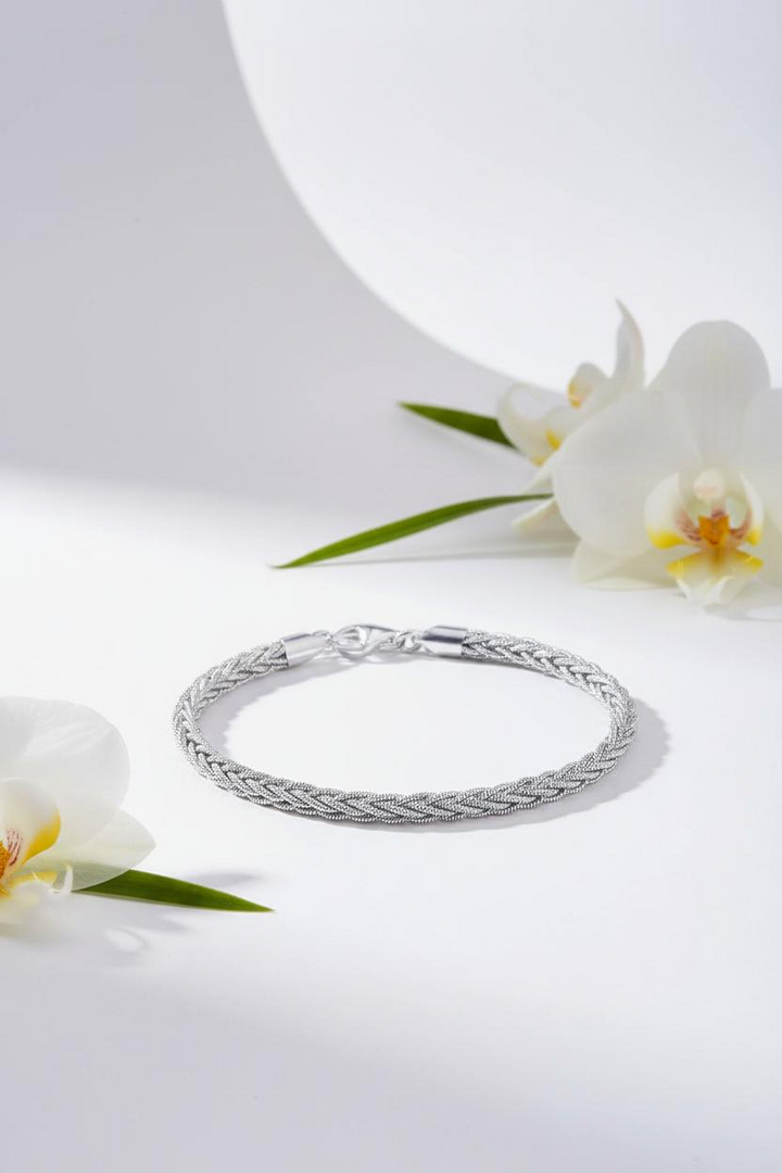 Silver Cob Bracelet