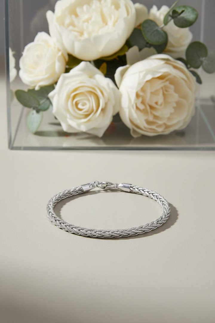 Silver Cob Bracelet