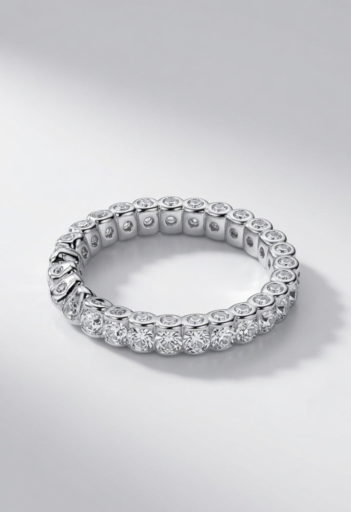 Silver 925 Violet Gleam Ring