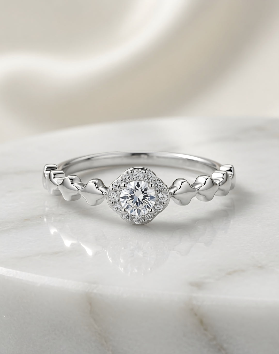 Silver 925 Vintage Echo Ring