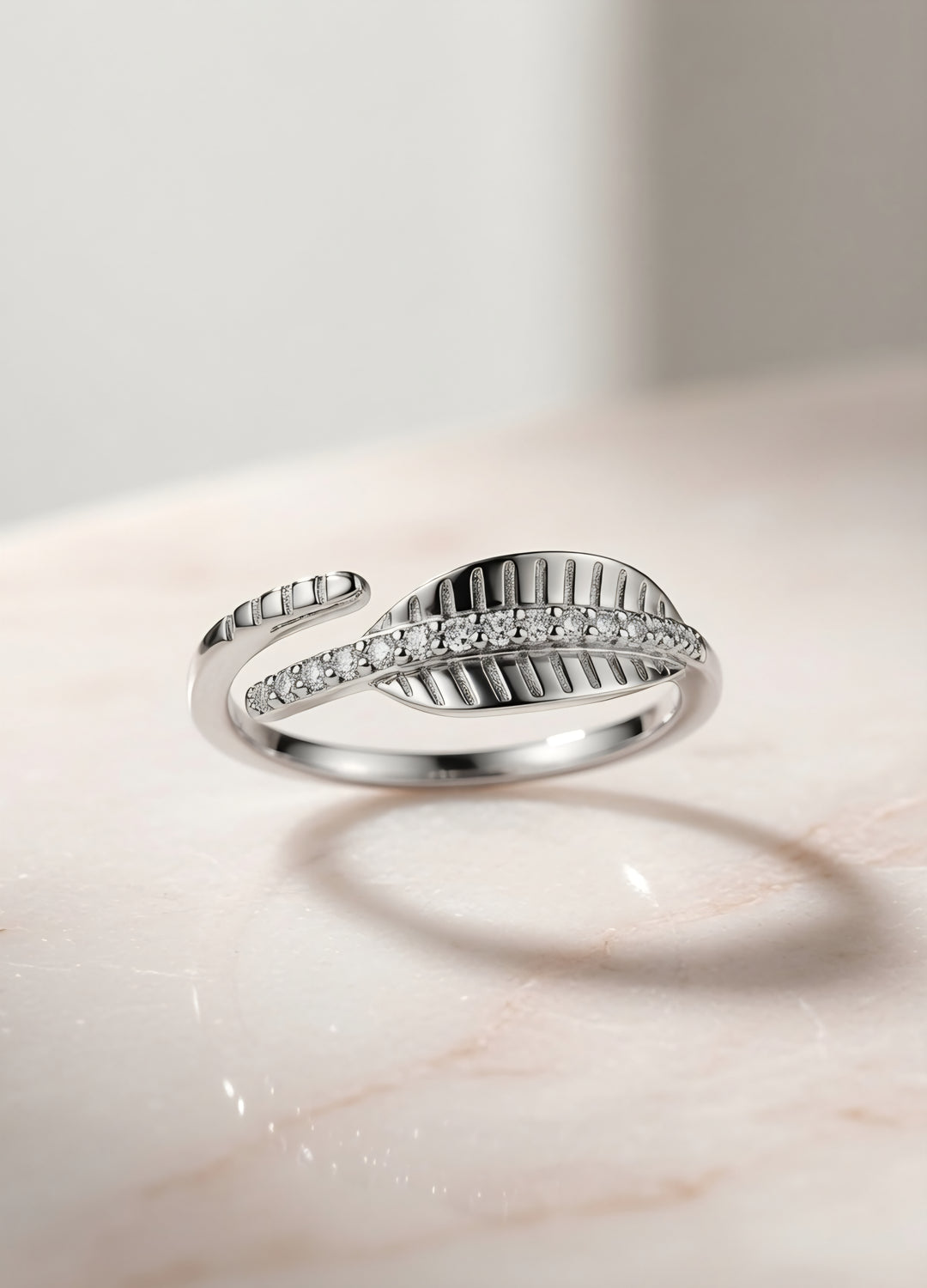 Silver 925 Woven Radiance Ring