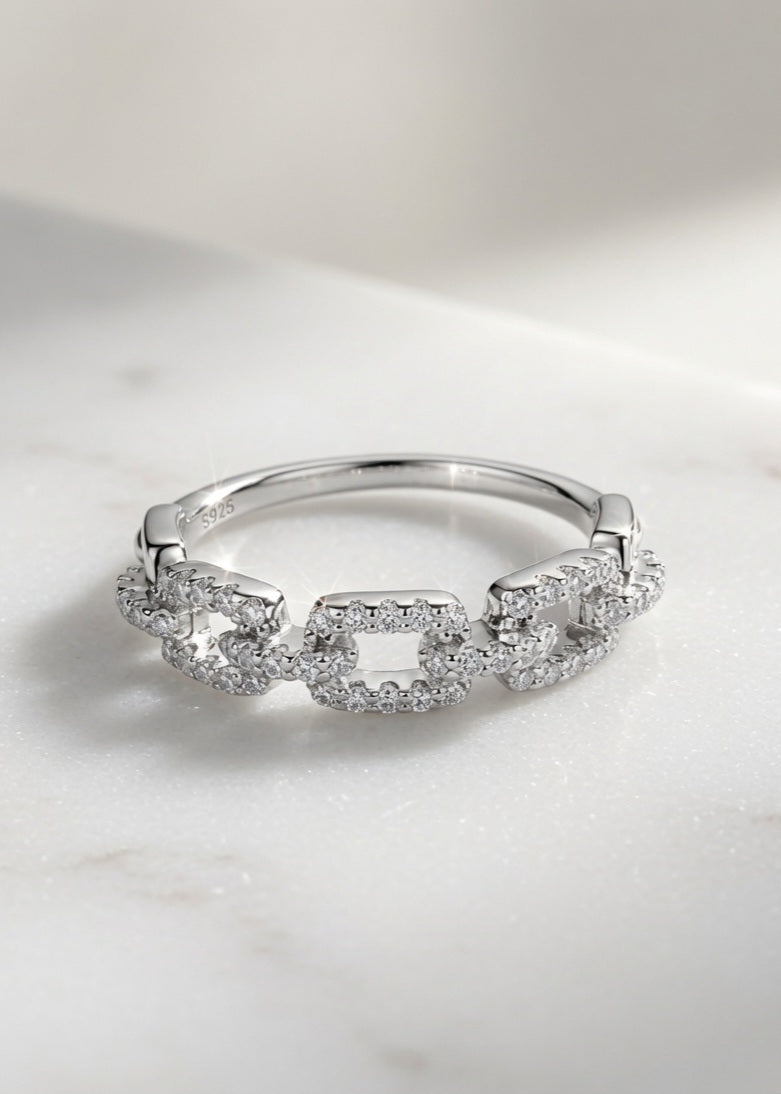 Silver 925 Mystic Aura Ring