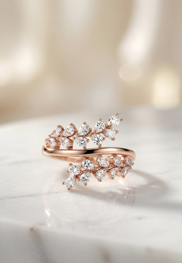 925 S Flower Ring (adjustable)