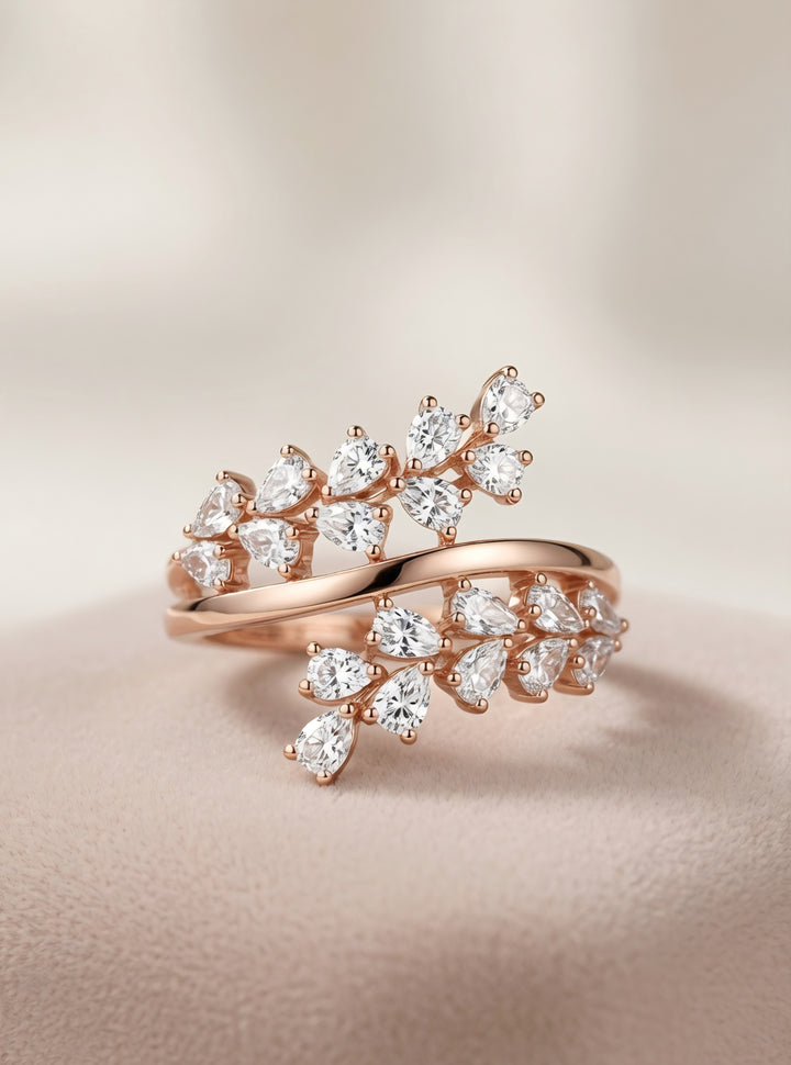 925 S Flower Ring (adjustable)