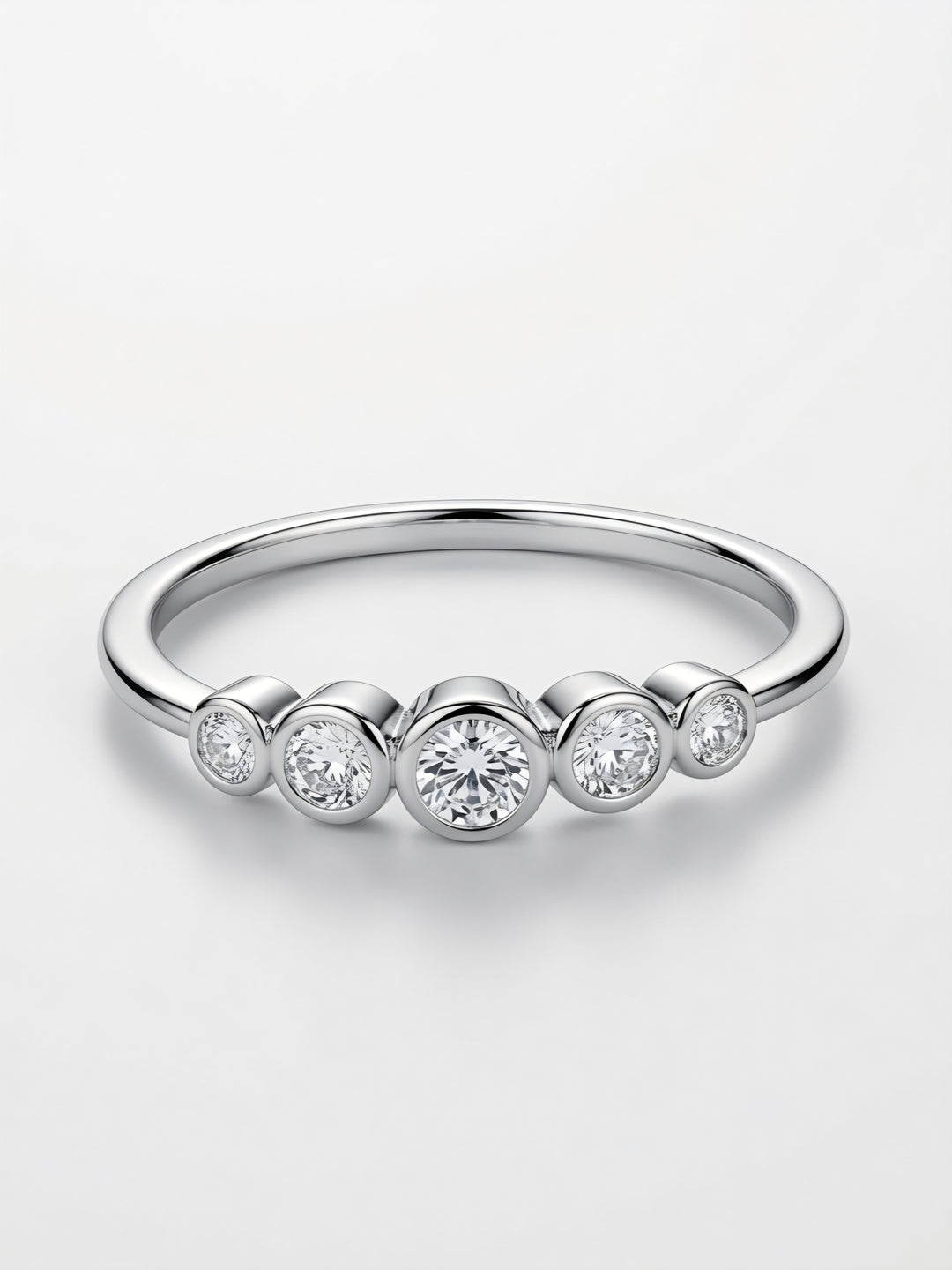 Silver 925 Linear Shine Ring