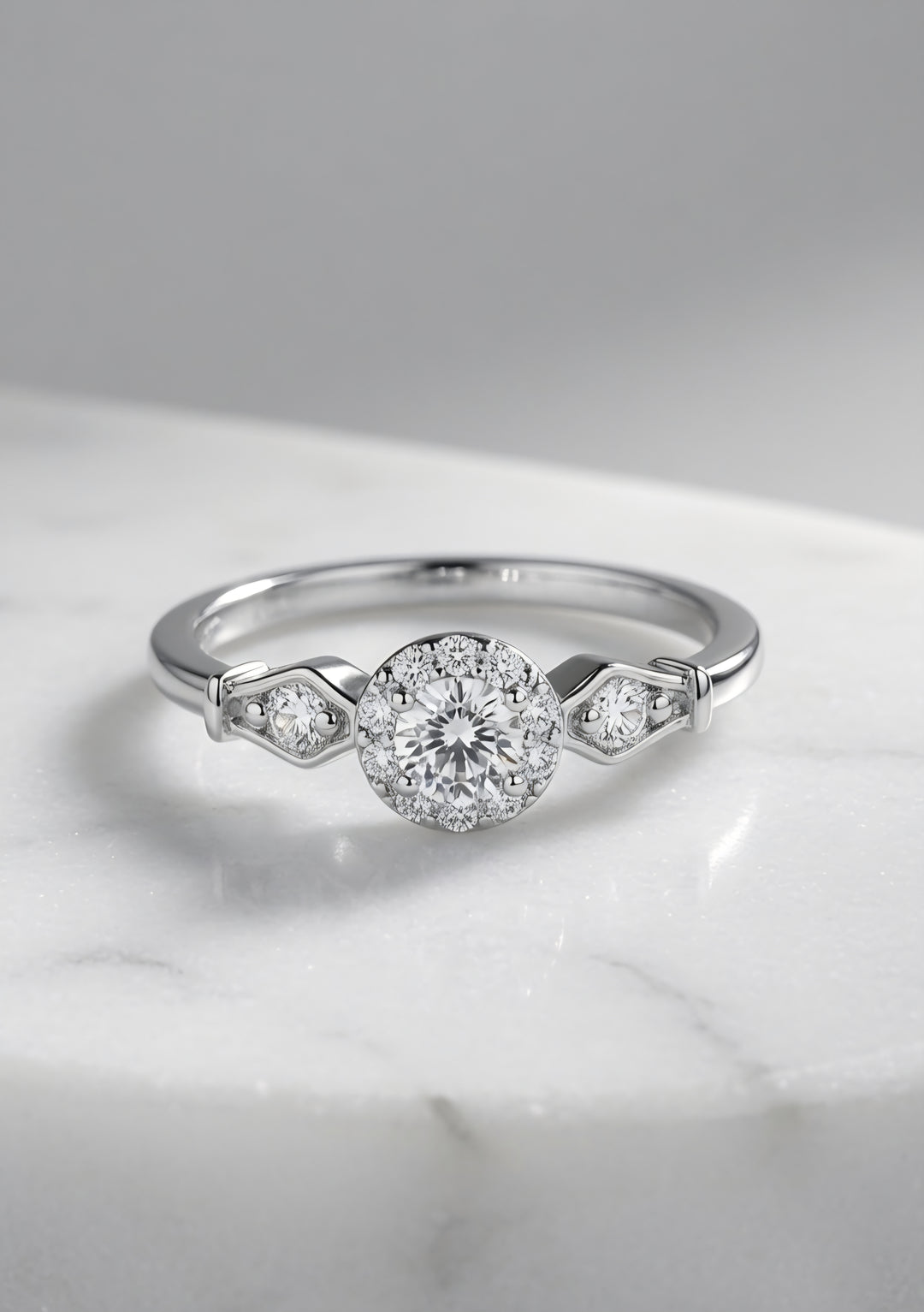 Silver 925 Prism Curve Stack Rings