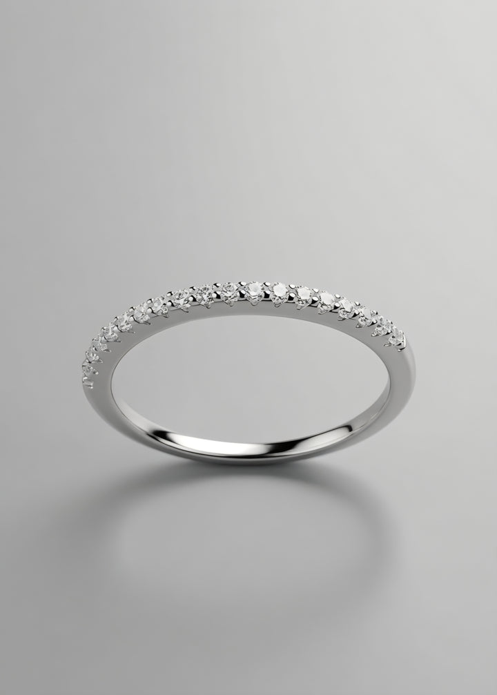 Silver 925 Prism Curve Stack Rings