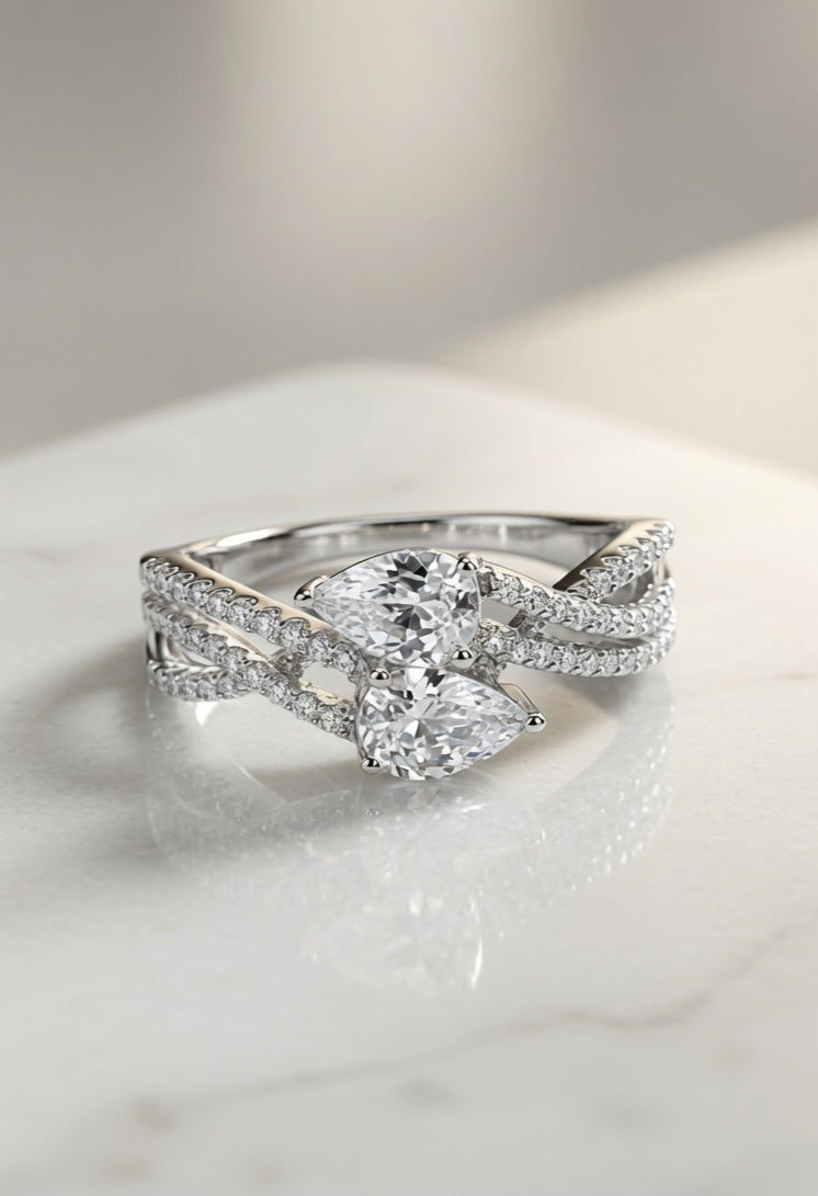 Silver Polished Edge Ring