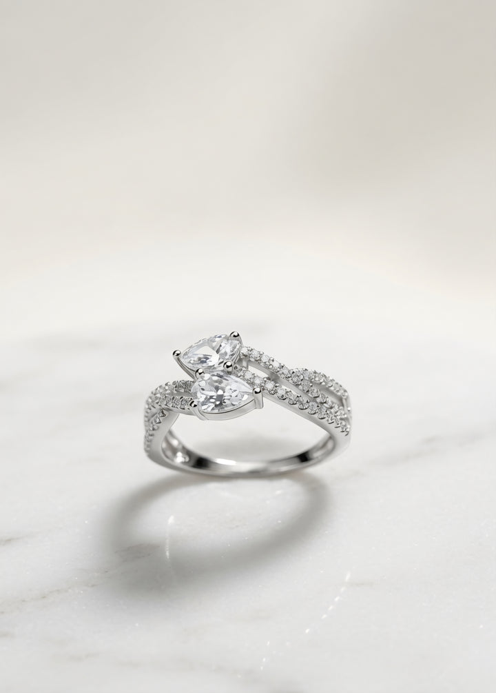 Silver Polished Edge Ring