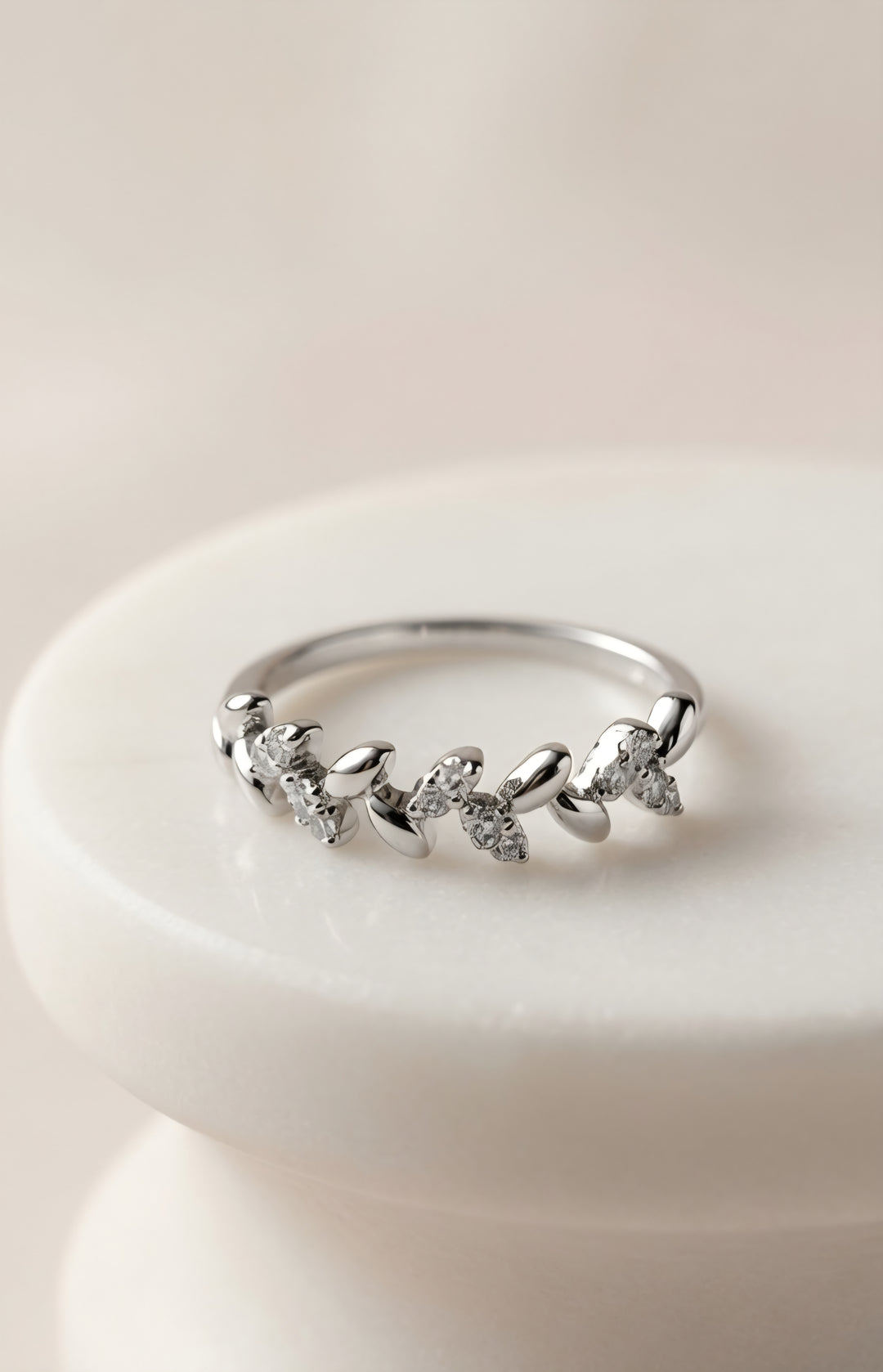 Silver Silver Whisper Ring