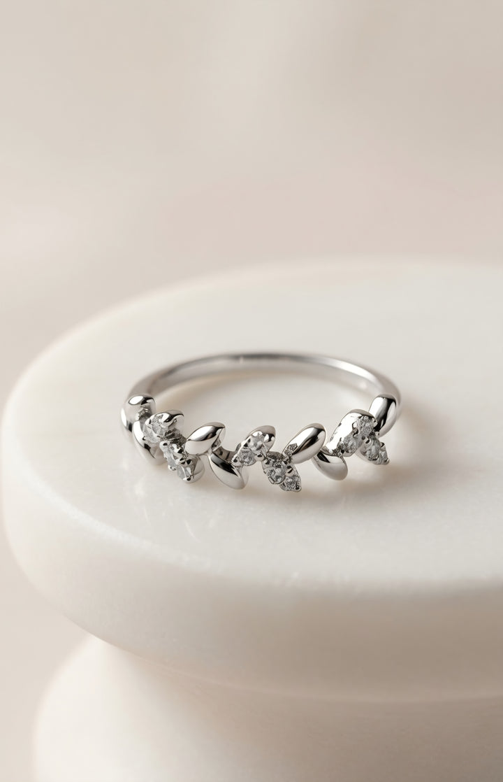 Silver Silver Whisper Ring